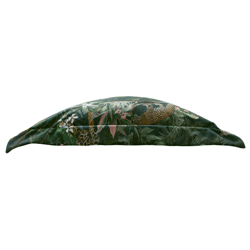Evans Floral Square Cushion, Feather