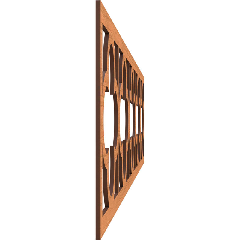 Moulure à panneau Woodall, Cerisier, H 12 po x l 47 po x P 0,25 po