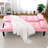 PVC Leather Convertible Futon Sofa Bed-1187448366
