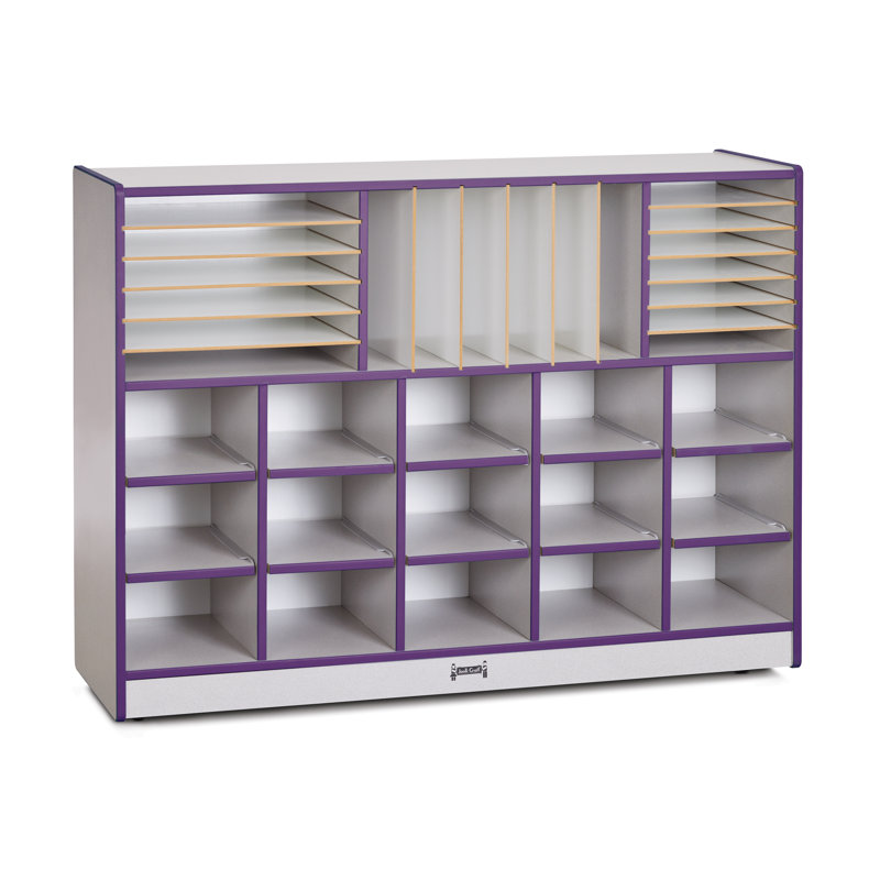 Unité mobile Rainbow Accents®, Mauve, Non