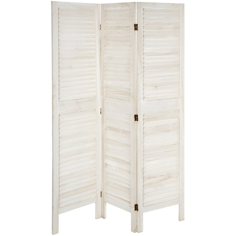 Cloison pliante Apirl, blanc, 3
