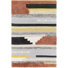 Black/Red/Yellow/Gray/Cream
