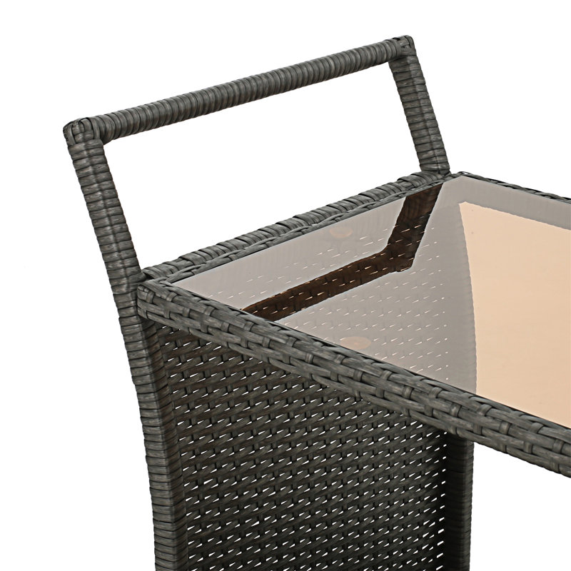 Chariot-bar Bahama Pe Kd (sans tabouret inclus), Gris