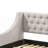 Upholstered Daybed with Twin Trundle