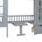 Twin-Over-Twin Bunk Bed with Changeable Table, Bunk Bed Turn into Upper Bed and Down Desk -Pink-412141461