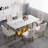 Hoppus 6 - Person Pedestal Dining Set-2107045108-2107045113