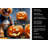 Airedale Terrier Puppy Halloween Kitchen Towel-223249983