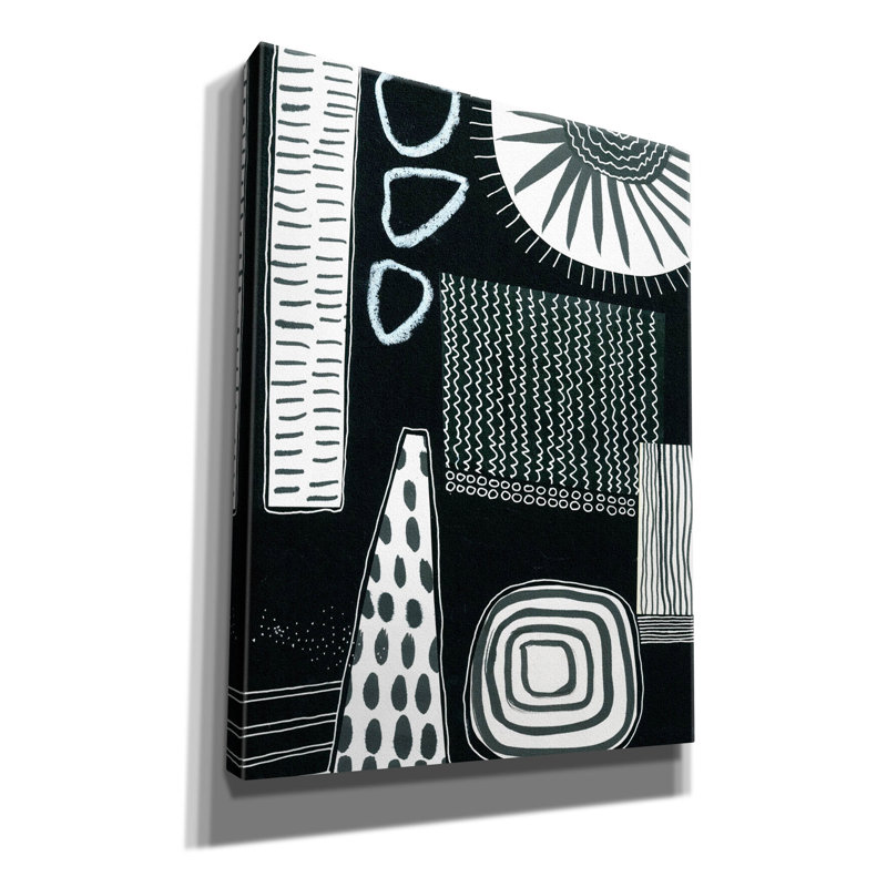 «B&W Fun IX» par Regina Moore, H 34 po x l 26 po x P 1,5 po