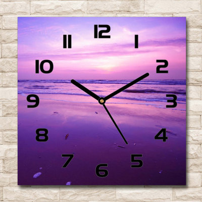 Iciar Glass Wall Clock