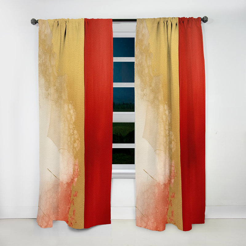 Elita Minimalist Insight - Rideau en velours moderne - obscurcissant - 1 panneau, L 52 po x L 108 po