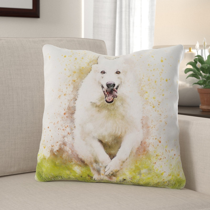 Housse de coussin Otisville, Intérieur, Microsuède