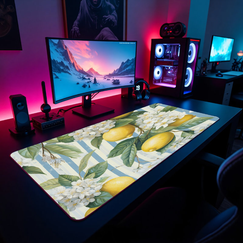 Polyester Desk Pad, 23.6x13.8
