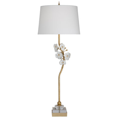 White Orchid Table Lamp