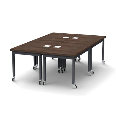 8 Person Conference Meeting Table Complete 4 Tables Set -  Symple Stuff, AC605E18878745D8B5B06510CA5C3348