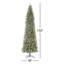 Sapin de Noël avec lumières Johvan-2141860130