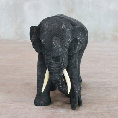 Heading Home Elephant Figurine
