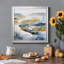 Golden Estuary - Cadre photo, reproduction d'art sur toile-1833879321-1833879322