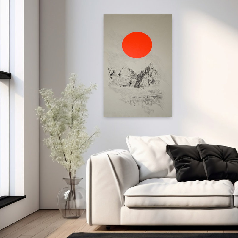 Art contemporain, art contemporain abstrait, H 36 po x l 24 po