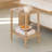 Small End Table, Couch Side Table With 2-Tier Storage Shelf, Wood Coffee Table For Bedroom, Living Room, Small Spaces(Rustic Walnut)