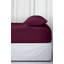 Percale Fitted Sheet Polycotton Solid Colour Bed Sheet Single Double King Super King Machine Washable High Yarn Quality-973943869-952319925