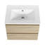 Meuble-lavabo mural 24 po avec lavabo en céramique, 2 tiroirs à fermeture en douceur 24 po-236533671-236533668