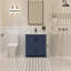 Ensemble de meuble-lavabo simple 30 po avec plateau en quartz Maya-101808790-101808791