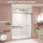 Shower Doors Glass Sliding,Semi-Frameless,1/4" Inch Sgcc Tempered Glass,Stainless Steel Pull Handle,Tempered Glass,Easy to Clean-112256170