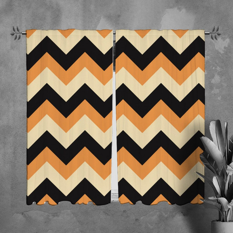 Paire de rideaux obscurcissant en polyester Nalanie, L 40 po x L 82 po