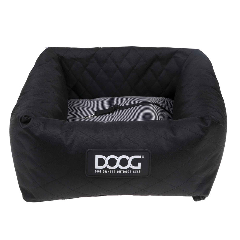 Siège d'auto pour animal DOOG - noir 19,5 po x 19,6 po x 14 po