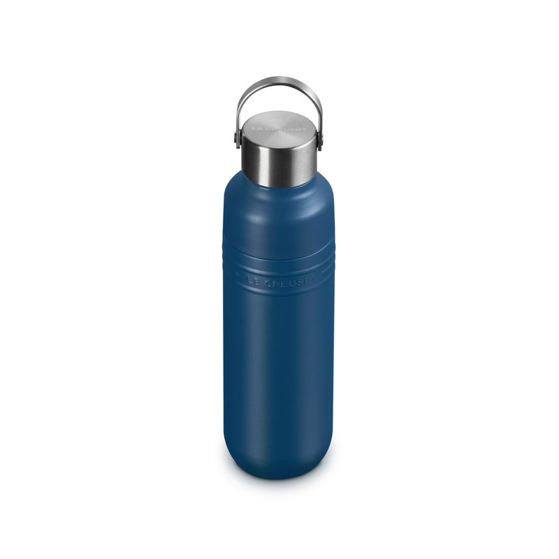 Le Creuset On The Go Insulated Water Bottle 500ml, Blue