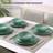 Alofmo Colorful Star 24 Piece Stoneware Dinnerware Set, Service For 8-760508427