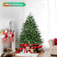 Arbre de Noël artificiel, arbre de Noël complet avec support en métal et structure à charnières-1064707322-1064707327