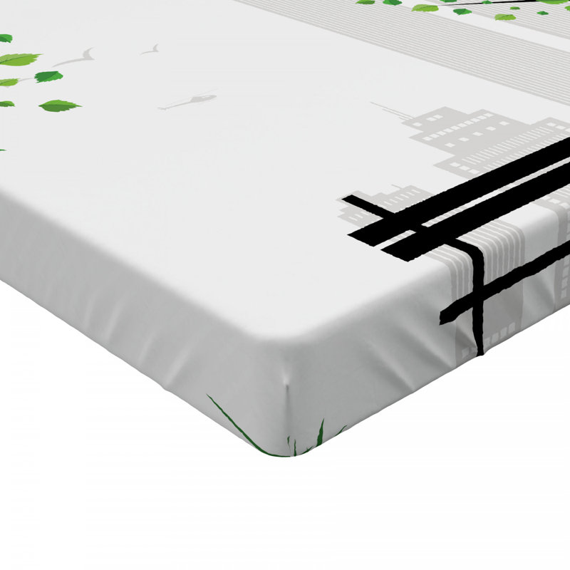 Microfiber Fitted Sheet, Twin Fitted Sheet