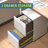 2 Drawer Metal Mobile File Cabinet, Rolling File Cabinet With Lock, Living Room Storage Cabinet-148664461