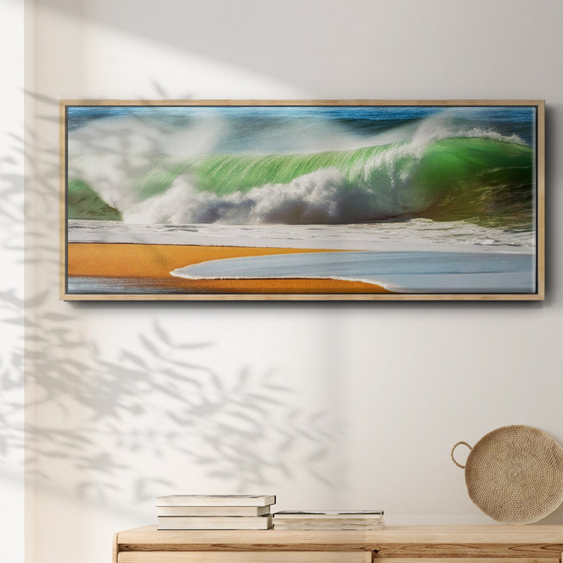 The Wave- Framed Canvas