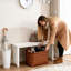 Ensemble de 4 paniers de rangement pour la lessive 15L