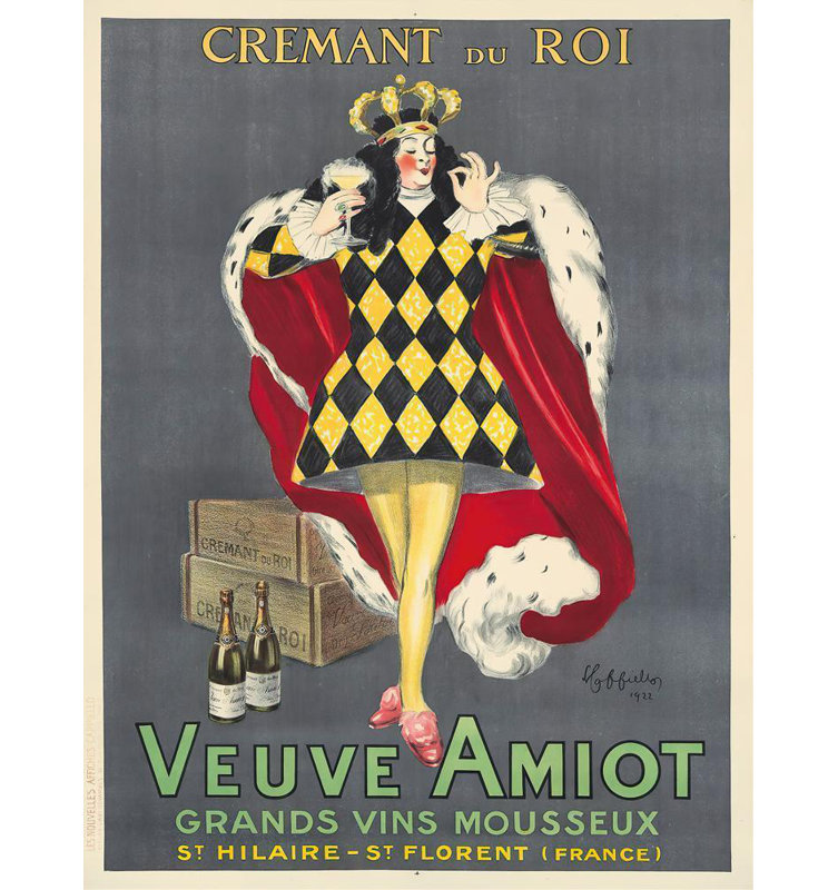 «Widow Amiot» par Leonetto Cappiello - Art mural sur toile tendue avec châssis, H 24 po x l 17 po