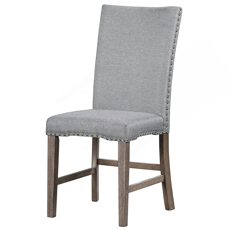 Ensemble de table de salle à manger Mid-Century en bois massif 7 pièces avec rallonge et chaises rembourrées pour plus de confort et de style