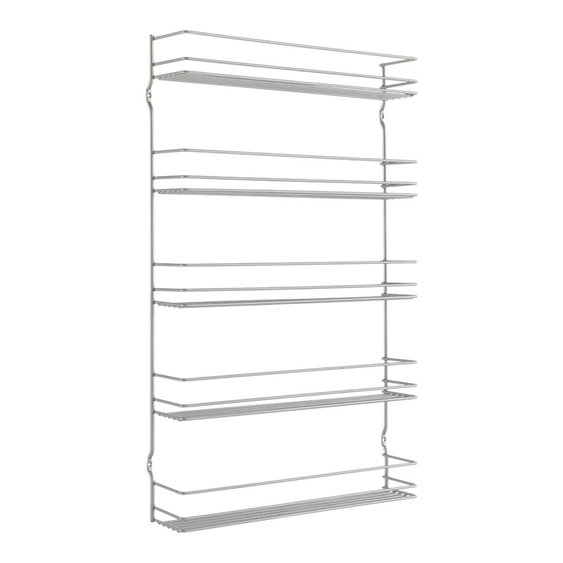 Pepito 5 Spice Rack with 5 Levels Silver