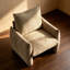 Fauteuil d'appoint en chenille-1429683441