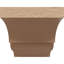 Bois de cèdre brut Asheboro, grain de bois TimberThane Corbel, apprêté brun clair-88289151