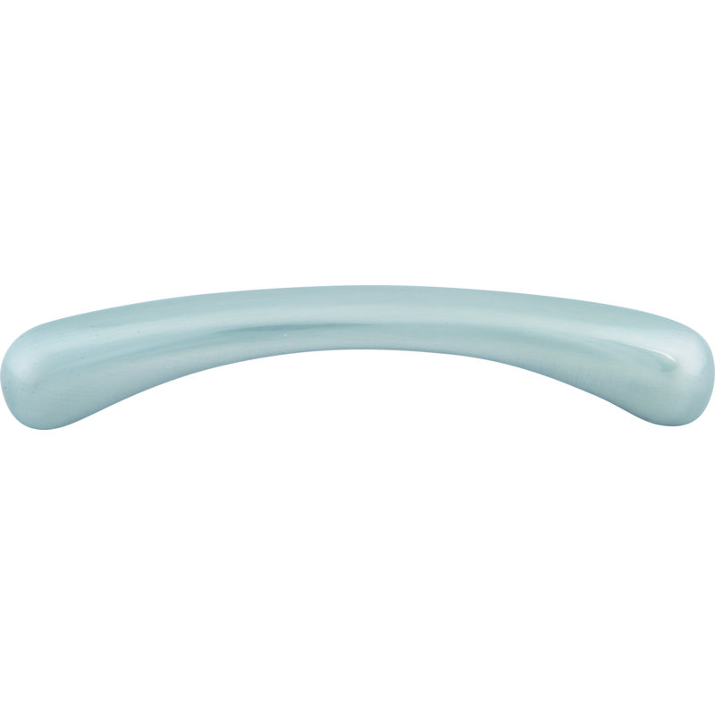 Brushed Nickel Arch Bar Pull with Mounting Hardware