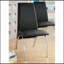 Ensemble de 2 chaises d'appoint rembourrées en similicuir-1736188817