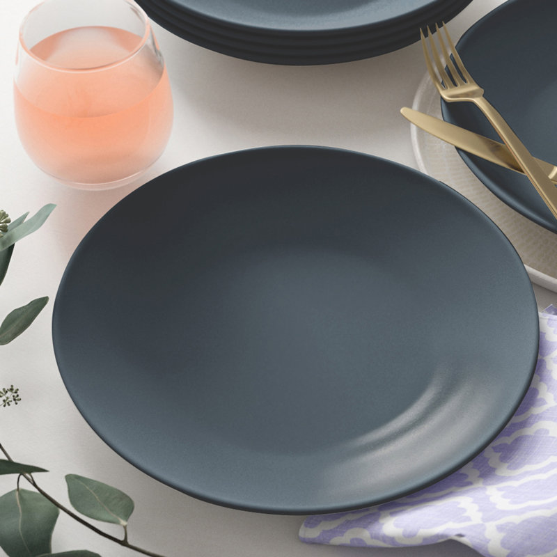 Assiette à pâtes 10 "Byram, Noir