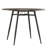 Savannah Round Metal Base Dining Table