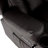 Reclining Loveseat, Leather Double Recliner Sofa With Side Pocket, zero clearance recliner  Loveseat Recliner For Living Room, RV, Home Theater-688662293