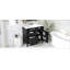 Meuble-lavabo 36 po avec lavabo supérieur, meuble-lavabo moderne avec 2 tiroirs et tiroir escamotable, meuble-lavabo simple