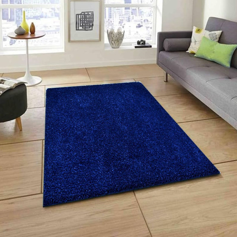 Solid Colour Area Rug, Rectangle 200 x 290 cm