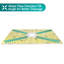 Ensemble de base de douche à drain central 60 "x 36" avec membrane imperméable, système de panneau de douche pré-incliné complet-126410690