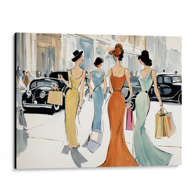 Une promenade à travers la mode, H 24 po x l 32 po